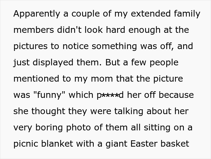 18-Year-Old Takes Cheesy “Family” Pics With Her Friends After She Found Out That Her Family Excluded Her From Their Easter Card Photoshoot