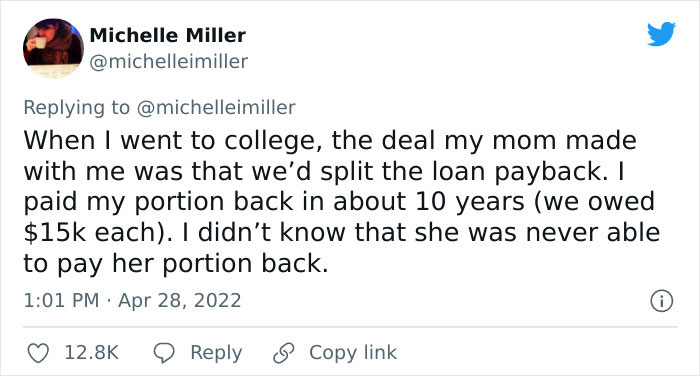 Woman Split Student Loan Payback With Her Mom, When She Passed Away She Found Out That She Owed $80K On $15K Of Debt