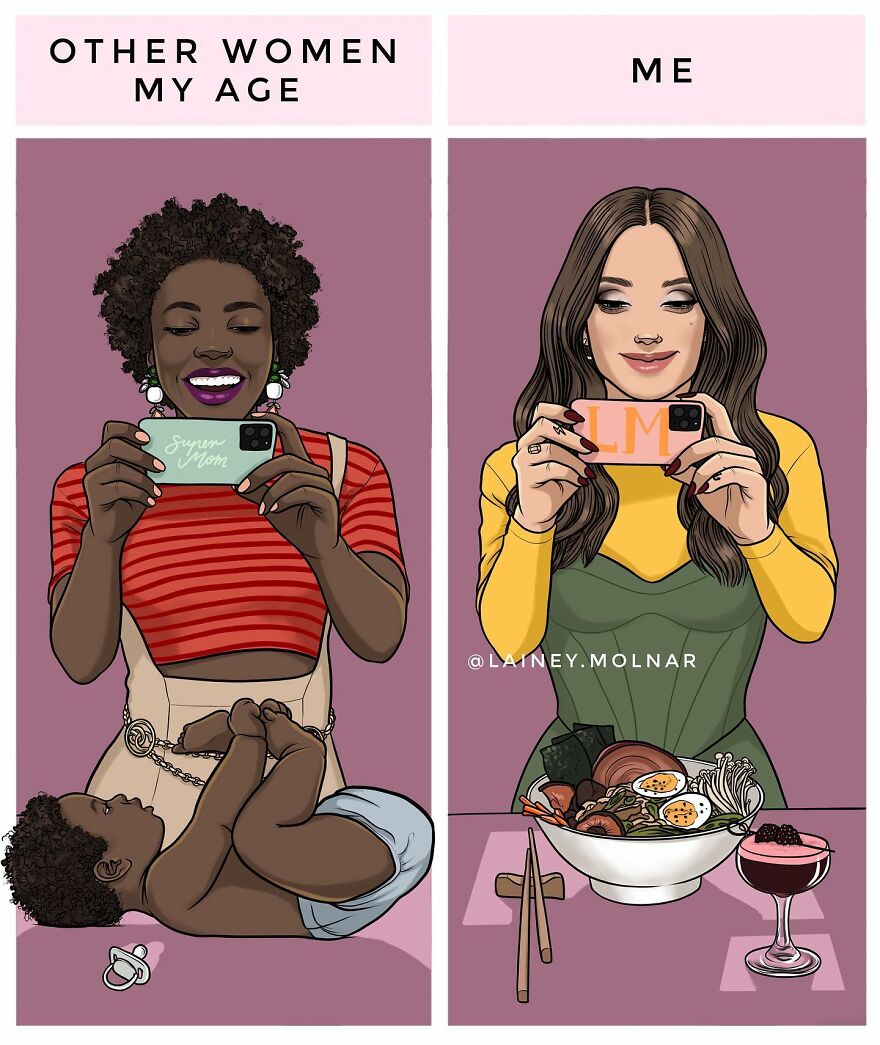 33-Year-Old Independent Modern Woman Draws Comics On Her Observations About Society (44 New Pics)