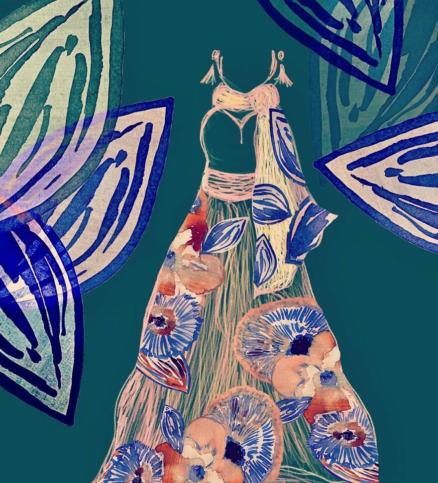 Abstract Paintings By Textile Designer Isha Mehta (32 Pics)