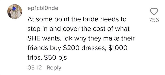 This Bridesmaid Went Viral On TikTok For Sharing All Of The Ridiculous Expenses She Had To Pay To Be In A Wedding This Bridesmaid Went Viral On TikTok For Sharing All Of The Ridiculous Expenses She Had To Pay To Be In A Wedding
