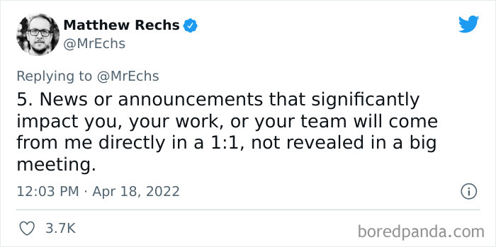 People On Twitter Discuss This Product Manager's 11 Rules For "A Good Boss" People On Twitter Discuss This Product Manager's 11 Rules For "A Good Boss"