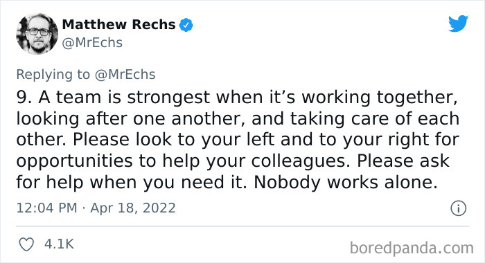 People On Twitter Discuss This Product Manager's 11 Rules For "A Good Boss" People On Twitter Discuss This Product Manager's 11 Rules For "A Good Boss"