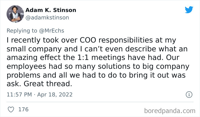 People On Twitter Discuss This Product Manager's 11 Rules For "A Good Boss" People On Twitter Discuss This Product Manager's 11 Rules For "A Good Boss"