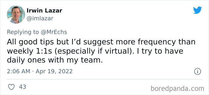 People On Twitter Discuss This Product Manager's 11 Rules For "A Good Boss" People On Twitter Discuss This Product Manager's 11 Rules For "A Good Boss"