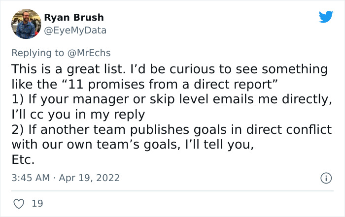 People On Twitter Discuss This Product Manager's 11 Rules For "A Good Boss" People On Twitter Discuss This Product Manager's 11 Rules For "A Good Boss"