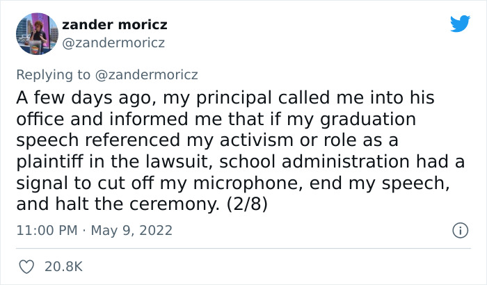 Gay Florida Student Brilliantly Outsmarts School Administration Who Censored His Grad Speech Gay Florida Student Brilliantly Outsmarts School Administration Who Censored His Grad Speech