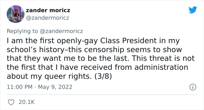 Gay Florida Student Brilliantly Outsmarts School Administration Who Censored His Grad Speech Gay Florida Student Brilliantly Outsmarts School Administration Who Censored His Grad Speech