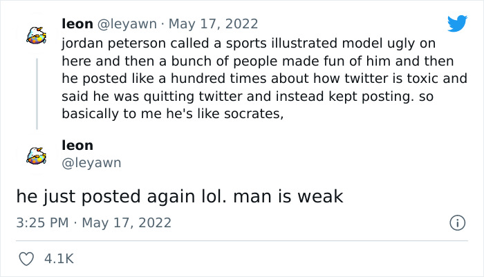 Jordan Peterson Shares Unsolicited Opinion About Plus-Size Cover Model On Twitter, Folks Are Having None Of It And Now He Has Quit Twitter Jordan Peterson Shares Unsolicited Opinion About Plus-Size Cover Model On Twitter, Folks Are Having None Of It And Now He Has Quit Twitter