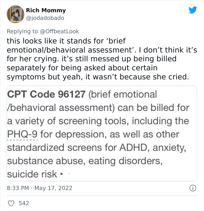 "One Tear In And They Charged Her $40": Woman Shares How Her Sister Was Charged $40 For 'Crying' During Doctor's Appointment, Goes Viral On Twitter "One Tear In And They Charged Her $40": Woman Shares How Her Sister Was Charged $40 For 'Crying' During Doctor's Appointment, Goes Viral On Twitter