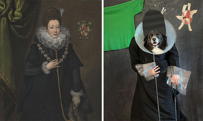 Portrait Of Bianca Lucia Aliprandi, Ca. 1602 By Lavinia Fontana vs. Portrait Of Fiannca Aliprandi, 2022