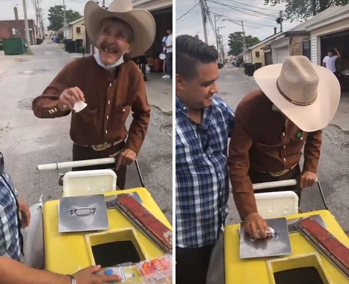 This Man Bought All His "Paletas" So That The Street Vendor Could Go Home And Relax On Father’s Day