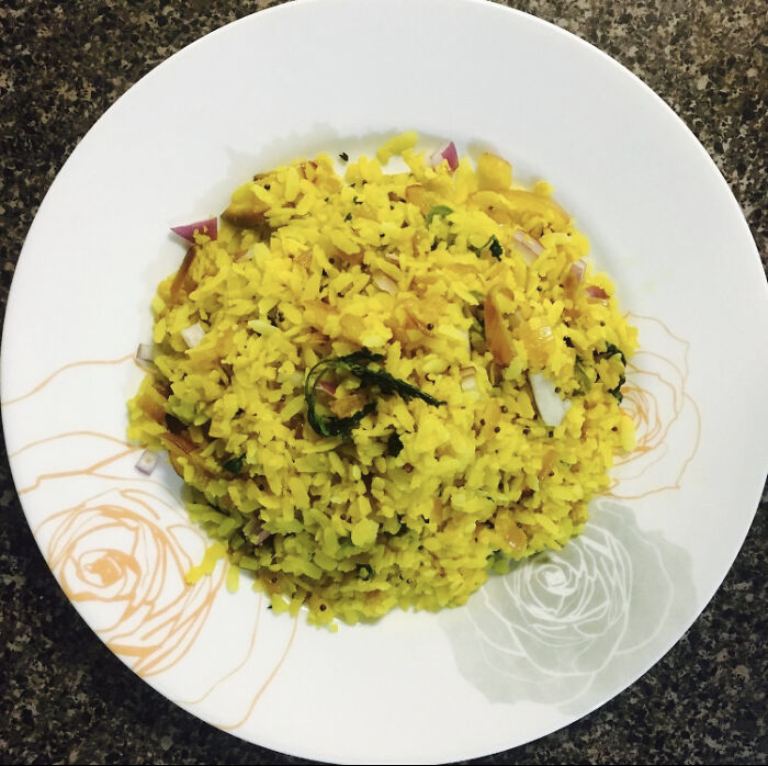 Poha (Seasoned And Tempered Flattened Rice), India