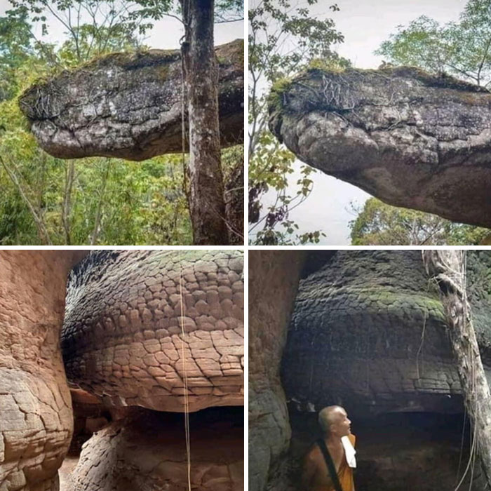 Cueva Naga en Tailandia que parece una serpiente gigante