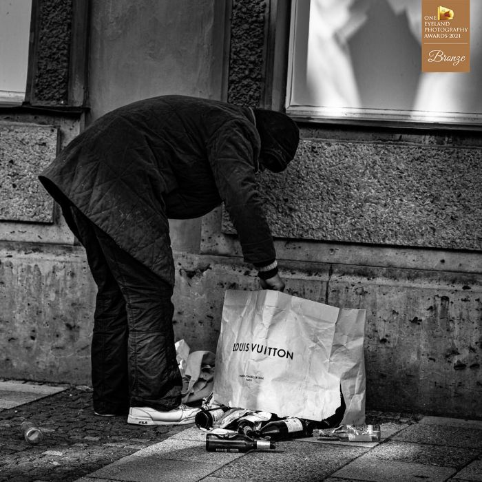 "Help The Homeless And Poor Every Day" By Christian Angerer. Bronze In Editorial, Other