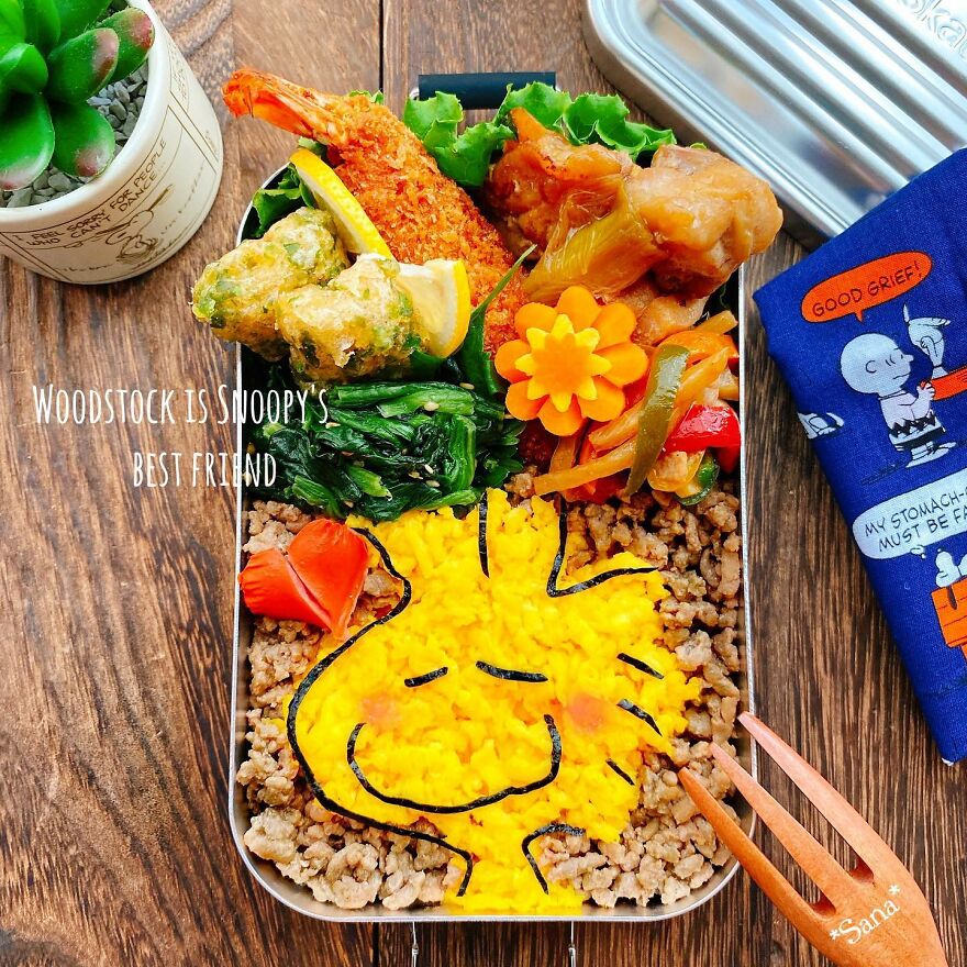 Japanese Woman Creates Amazing Dishes Inspired By The Snoopy Cartoon And Here Are The 42 Best