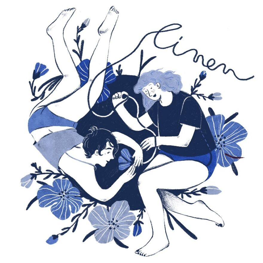 I Created Sustainable Fashion Illustration Series (3 Pics) I Created Sustainable Fashion Illustration Series (3 Pics)