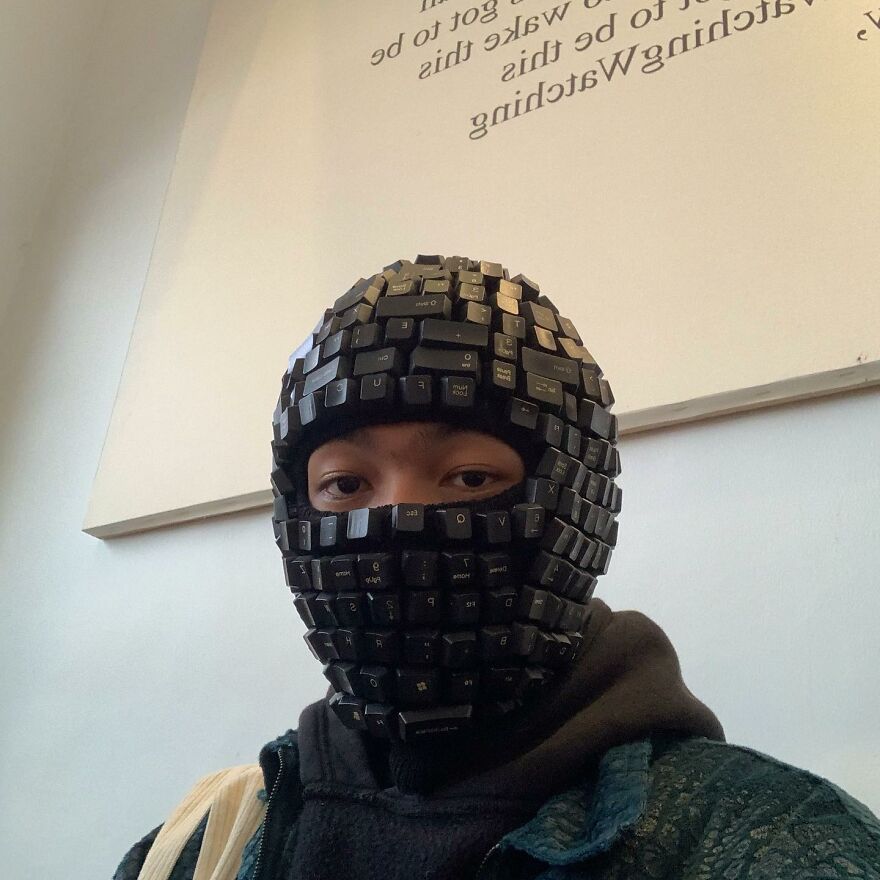 Artist Makes Amazing Objects Using Computer Keyboards (19 Pics)