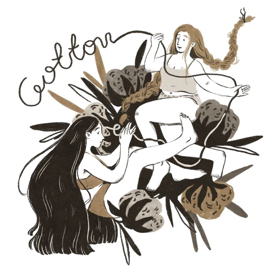 I Created Sustainable Fashion Illustration Series (3 Pics) I Created Sustainable Fashion Illustration Series (3 Pics)