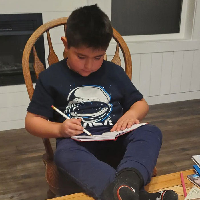 An 8-Year-Old Snuck His Handwritten Book Onto A Library Shelf, Now It Has A Waitlist Of Over 100 People An 8-Year-Old Snuck His Handwritten Book Onto A Library Shelf, Now It Has A Waitlist Of Over 100 People
