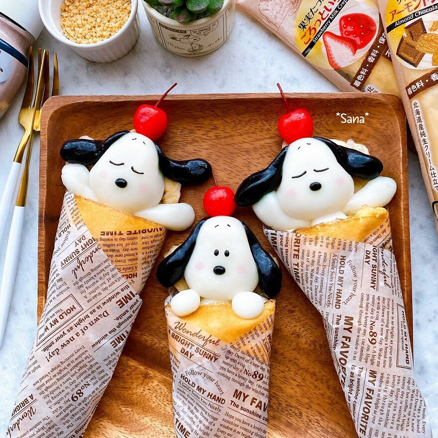 Japanese Woman Creates Amazing Dishes Inspired By The Snoopy Cartoon And Here Are The 42 Best