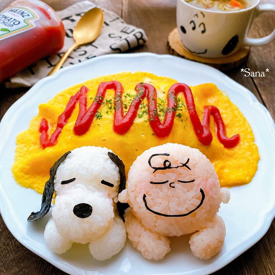 Japanese Woman Creates Amazing Dishes Inspired By The Snoopy Cartoon And Here Are The 42 Best