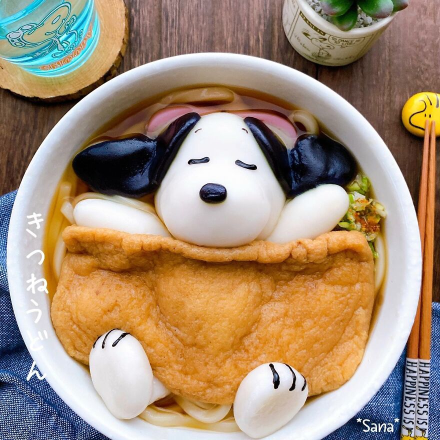 Japanese Woman Creates Amazing Dishes Inspired By The Snoopy Cartoon And Here Are The 42 Best