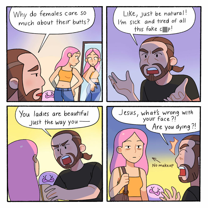 Meet The “Blobby And Friends” Comics Highlighting Social Injustice In The Modern World (40 New Pics)