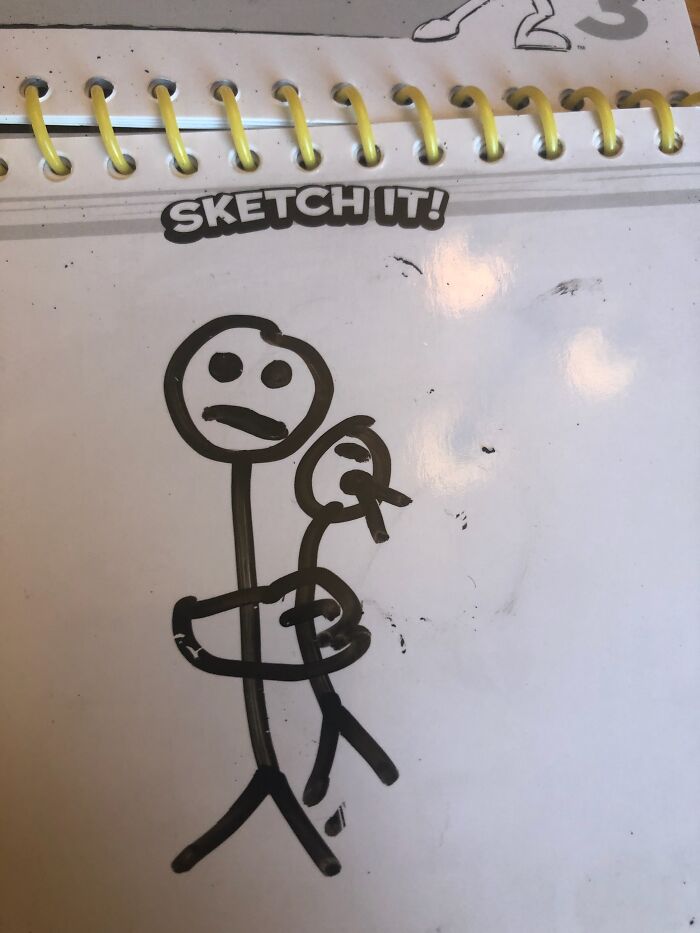 This Is What Telestrations Is Like In My Family.