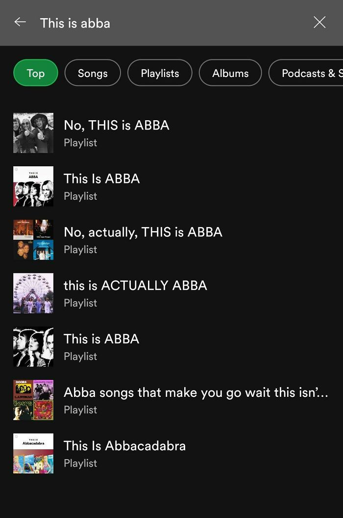 Madlads Decide The Abba Playlist Contrary To Spotify's Abba Playlist
