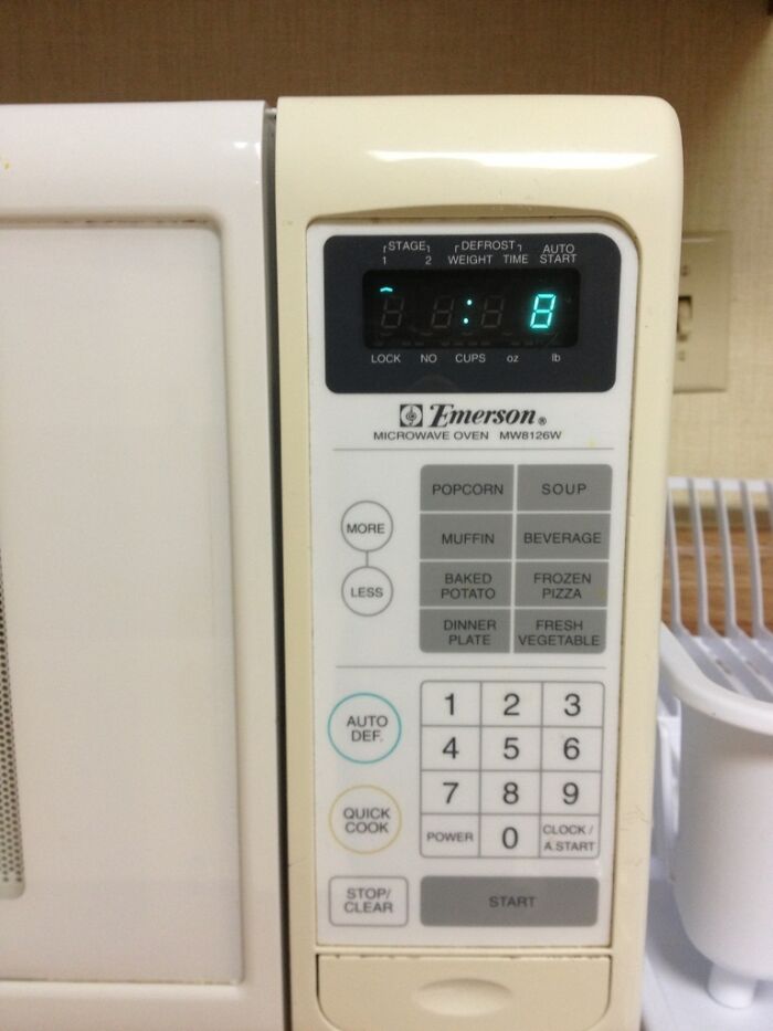 Coworkers Always Leave A Few Seconds On The Microwave Timer When They Take Their Food Out