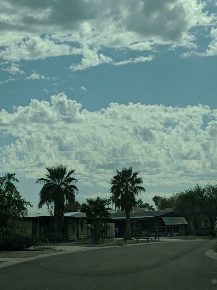 The Clouds Are Glitching In Phoenix Az