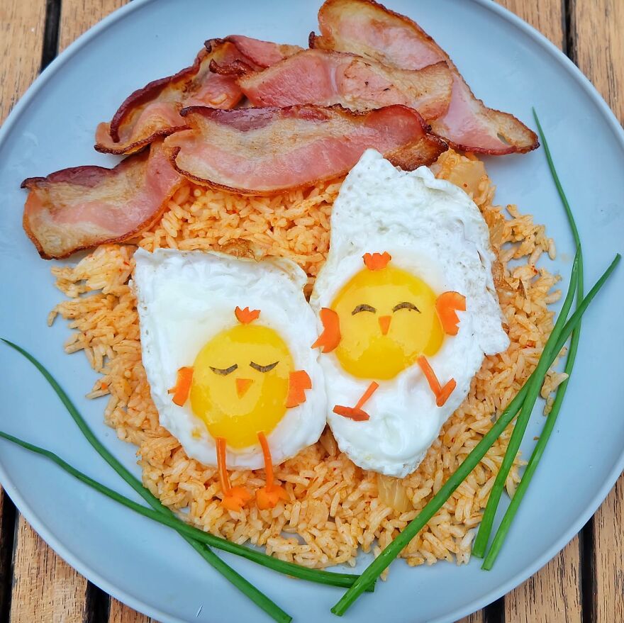 Cute Food Art For Kids -Some Of @sorry.justhangry’s Food Art