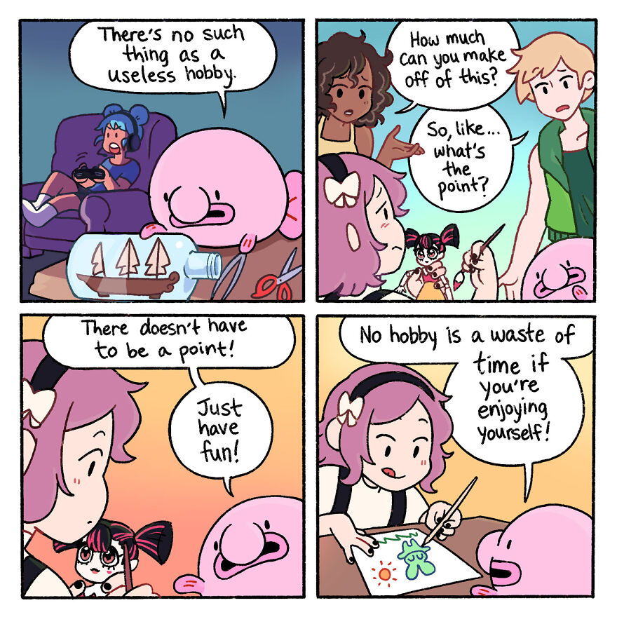 Meet The “Blobby And Friends” Comics Highlighting Social Injustice In The Modern World (40 New Pics)