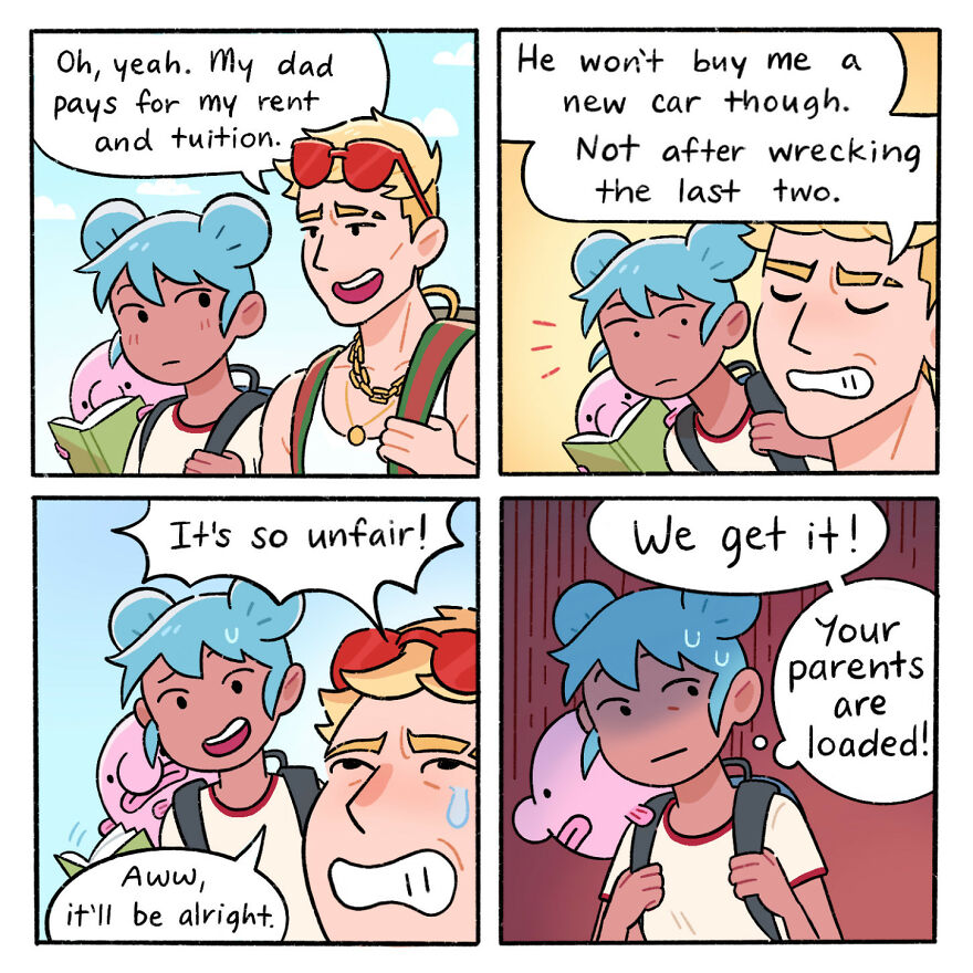 Meet The “Blobby And Friends” Comics Highlighting Social Injustice In The Modern World (40 New Pics)