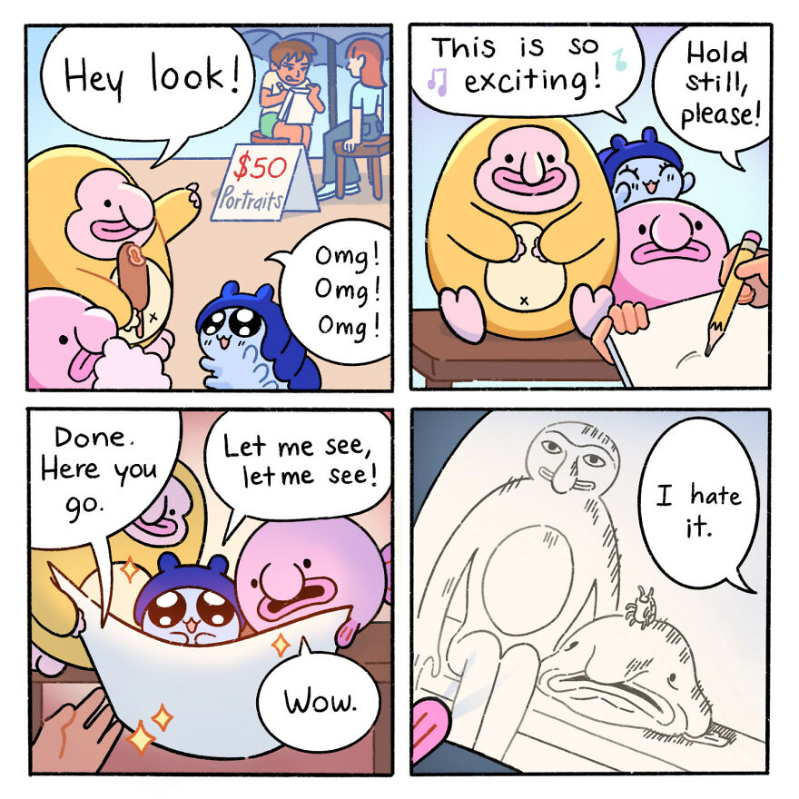 Meet The “Blobby And Friends” Comics Highlighting Social Injustice In The Modern World (40 New Pics)