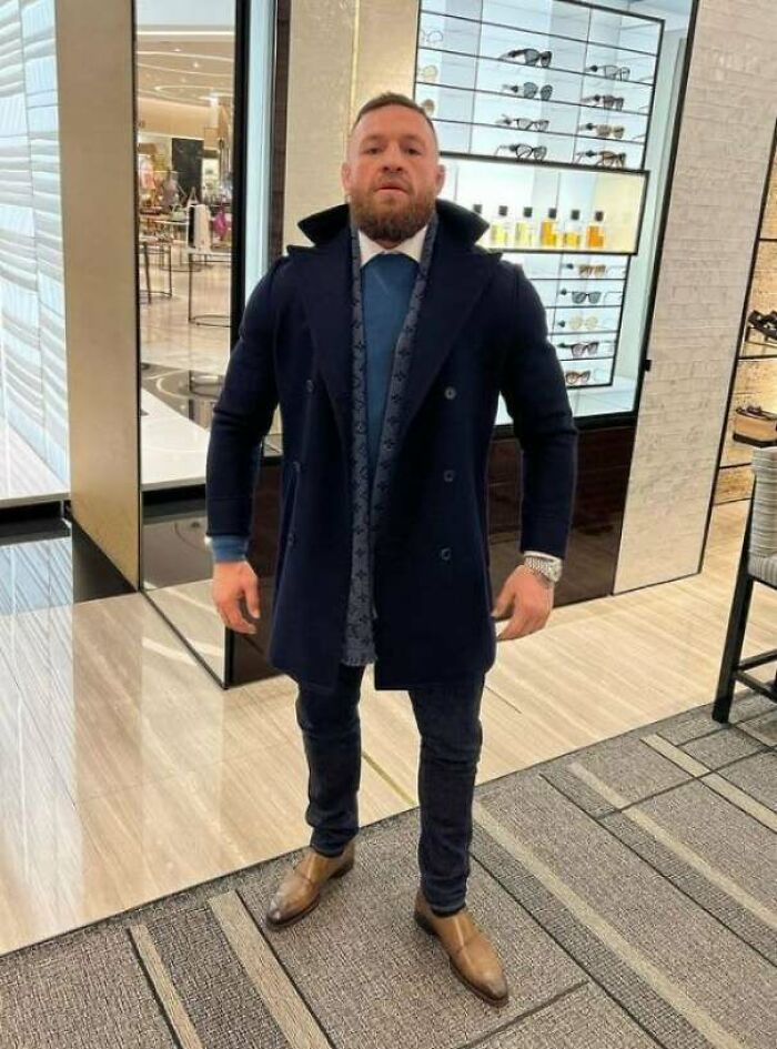 When You Try On A Coat But The Coat Hanger Is Still In It. And You're A C*nt