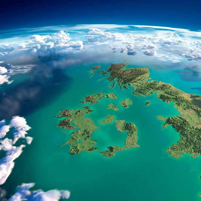 The Islands Of Ireland. Latest Space Station Flyover