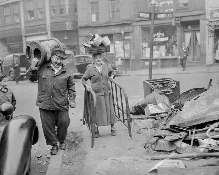 When People Scrapped Metals To Help The War Effort, 1942