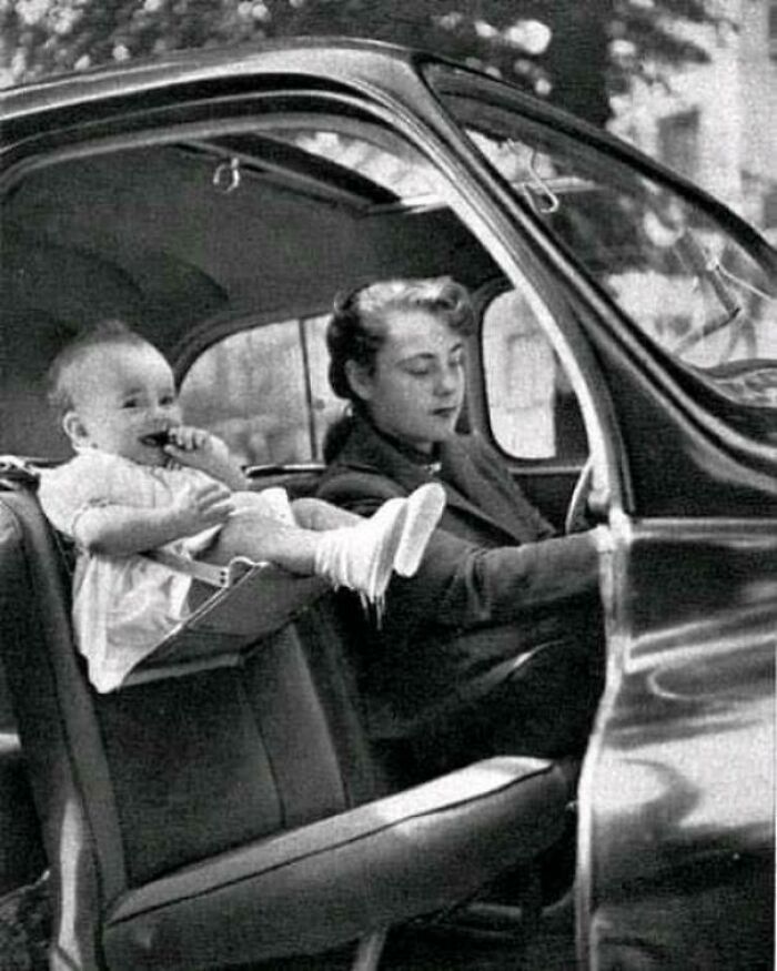 Children Car Seats From The 1940s