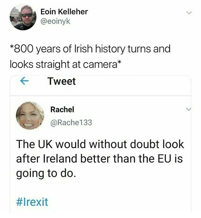 It's Odd How The Only People Talking About Irexit Are Not From Ireland