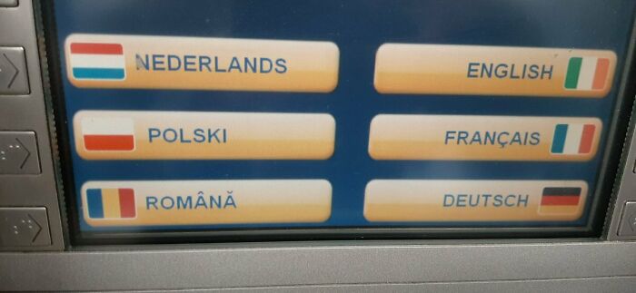 All Atms In Brussels Been Updated To This. Lads, Ye F*cking Love To See It