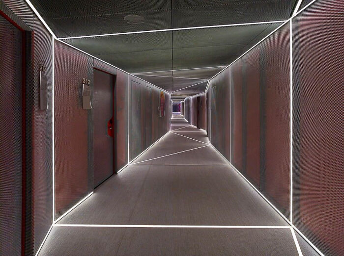 Hotel Hallway Corridor