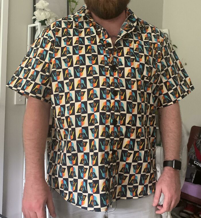 My Future Mother In Law Made Me This Shirt For Christmas. I Love It! Even Has A Pocket. Zoom In.