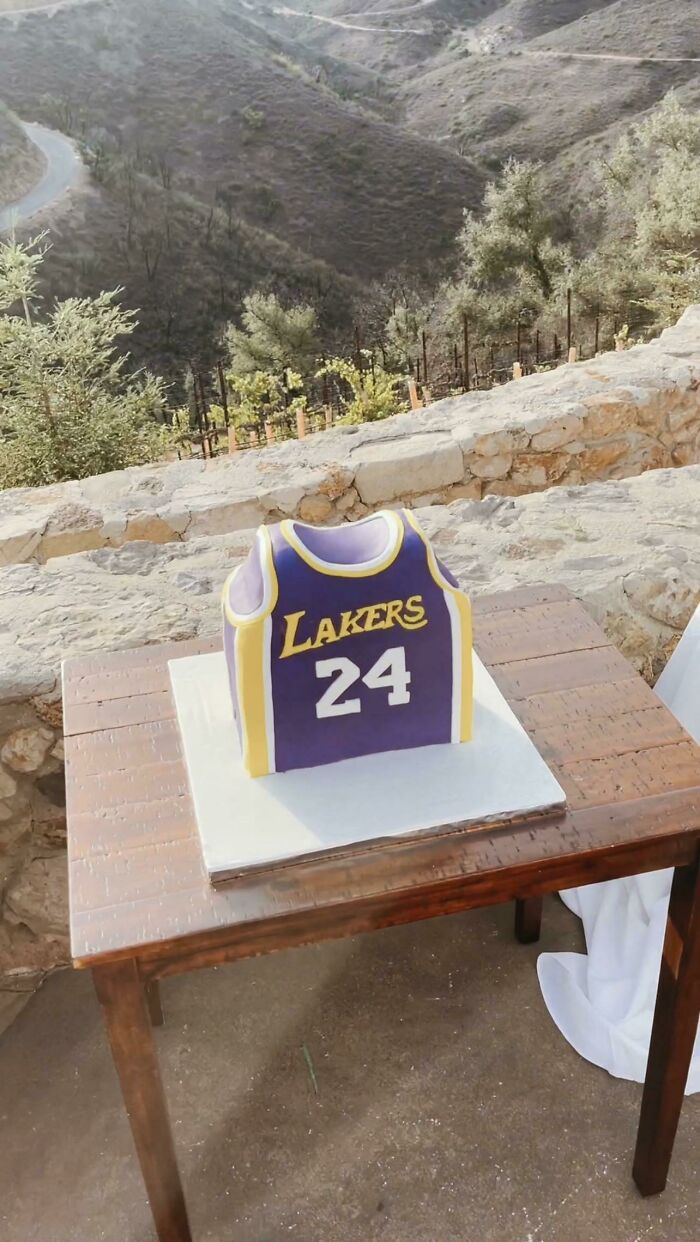 Laker Fam I Just Got Married And My Mother-In-Law Made Me The Best Groomscake I Could’ve Asked For