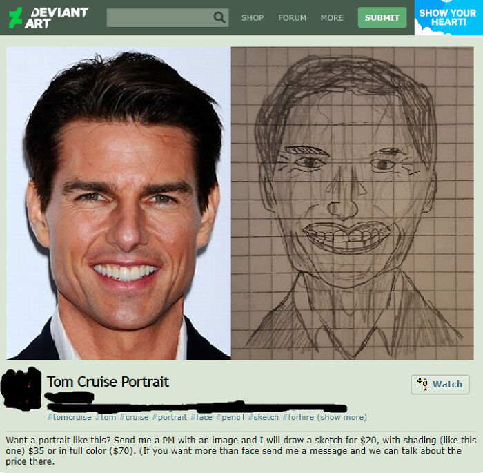 Tom Cruise Portrait