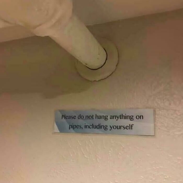 Do Not Hang Anything