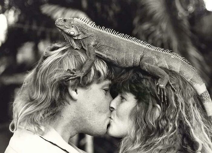 Steve y Terri Irwin en 1992