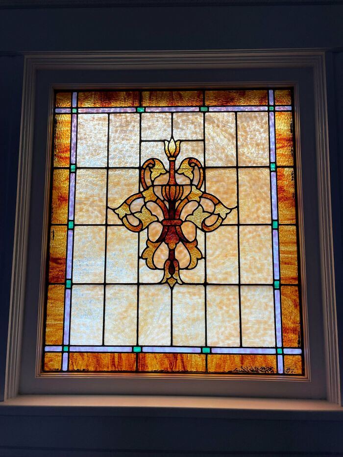 Stained Glass From My 1908 Foursquare