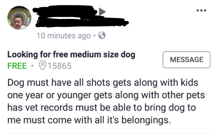 These Are The Type Of Dog Owners That'll Dump A Dog On The Side Of The Road After A Year When It's Not So Cute And Perfect Anymore